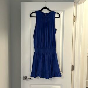 Misa Los Angeles Blue Mini Dress